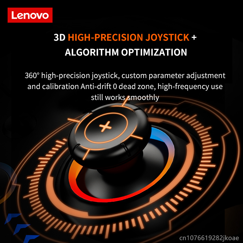 New Lenovo S03 Six Axis Gyroscope Dual Vibration Wireless Bluetooth Gamepad For Nintendo Switch TV PC Joystick Controller 800mAh