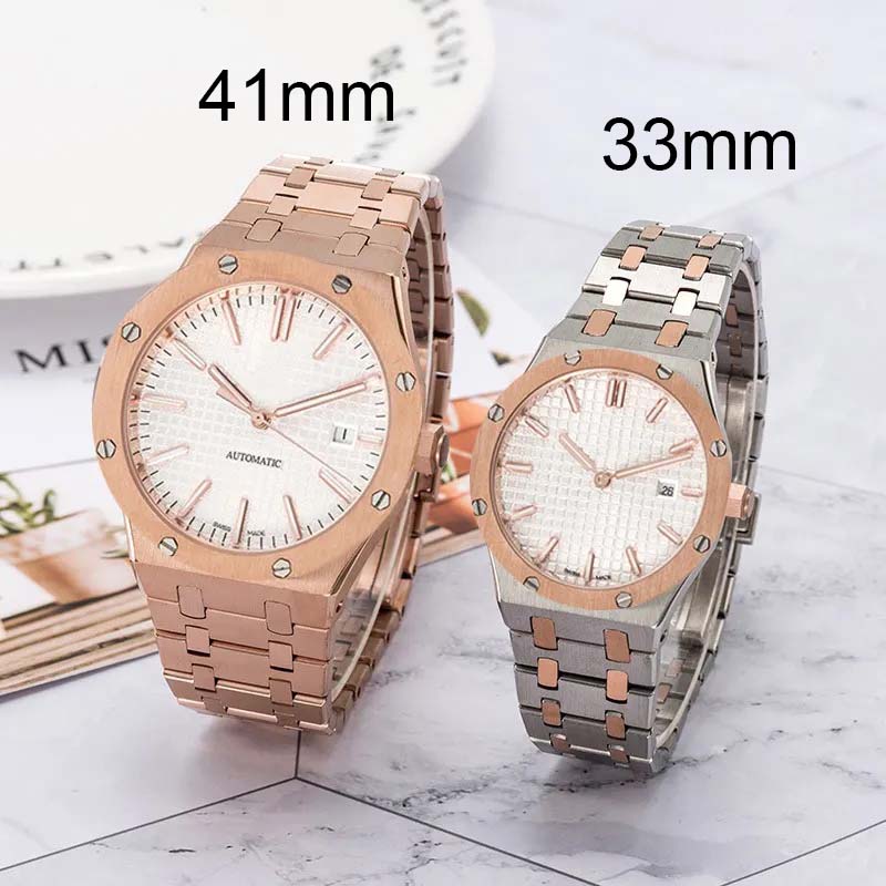 women watch 33mm watches designer watch automatic mechanical watches classic 41mm stainless steel strap watch sapphire glass luminescent mens with box