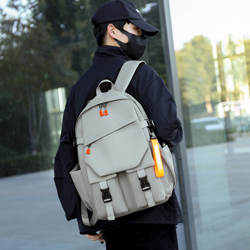 New Large Capacity Men's Designer For Middle School Students Casual And Fashionable Multi-functional Workwear Travel Bag Business Computer Backpa