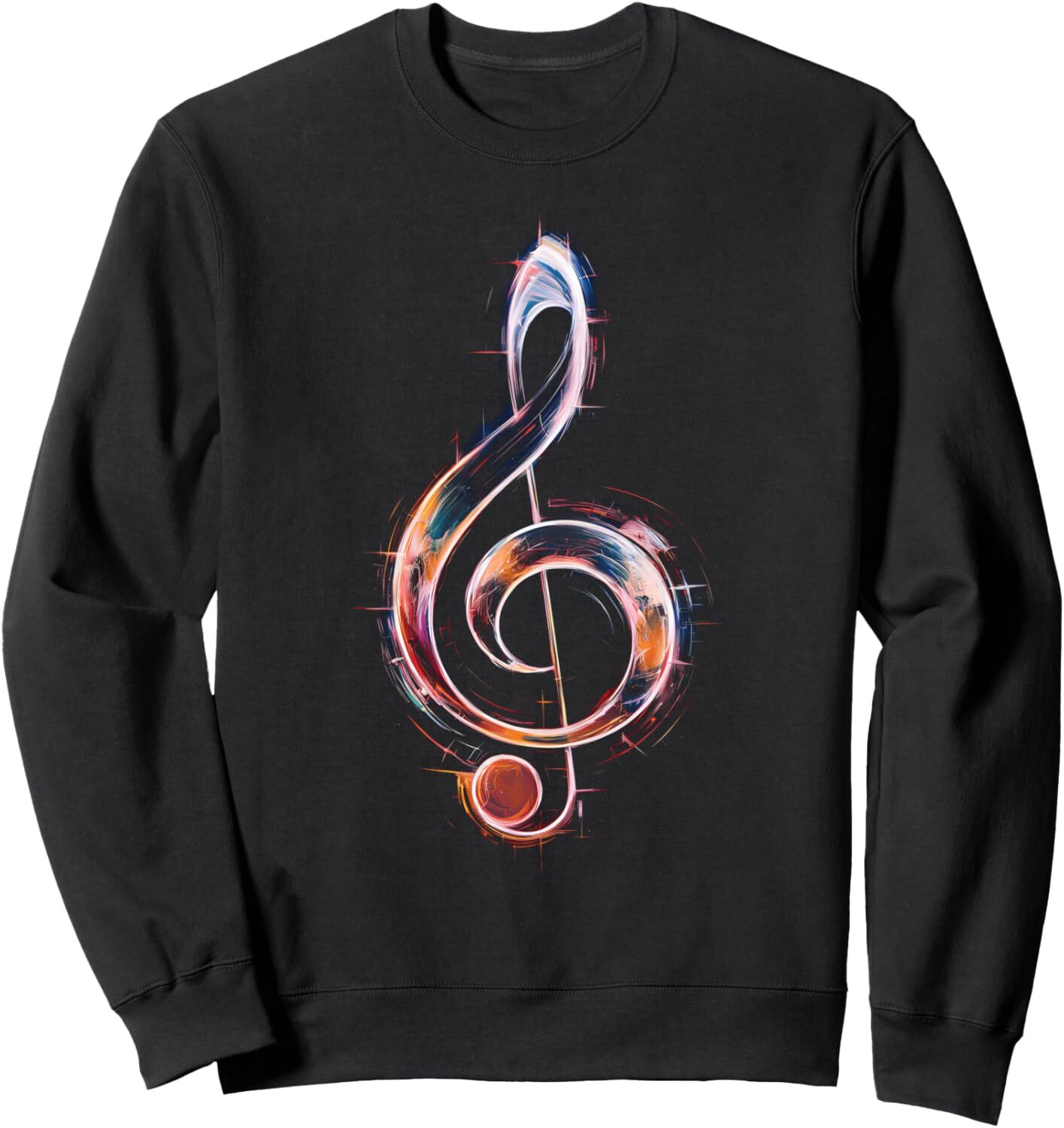 Long Sleeve Shirts for Men sweatshirt Music Note Treble Clef Musician Gifts Idea Graphic Tees Sweatshirt Streetwear Casual tops clothes