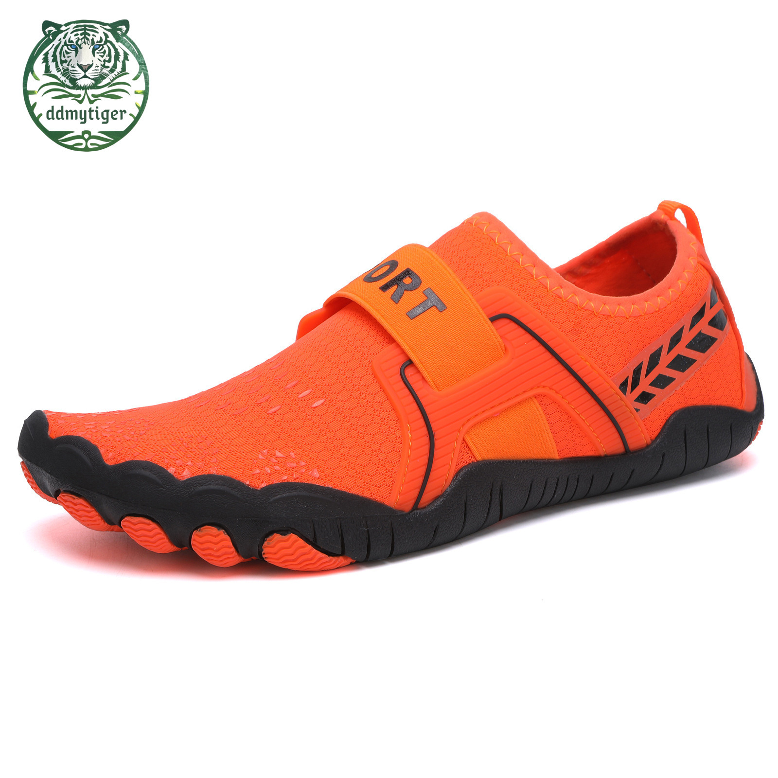 ddmytiger New outdoor cutting and river tracing men's quick interference water lightweight swimming shoes, couple's soft soled anti slip bea