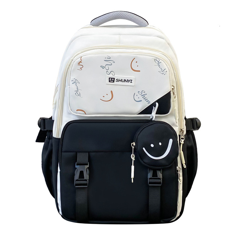 Spring/summer New Fashion Designer Bag Trendy Large Capacity High School Student Lightweight Waterproof Couple's Red Blue Backpack