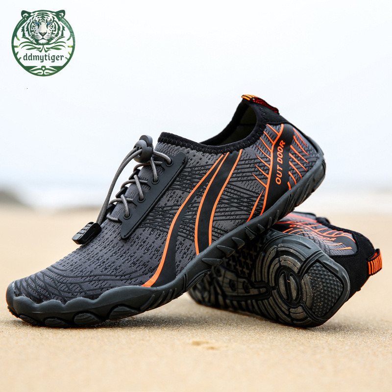 ddmytiger New Fitness Sports Stream Tracing Five Finger Mountaineering Fishing Swimming Water wading Lightweight Diving Beach Shoes A ddmythur