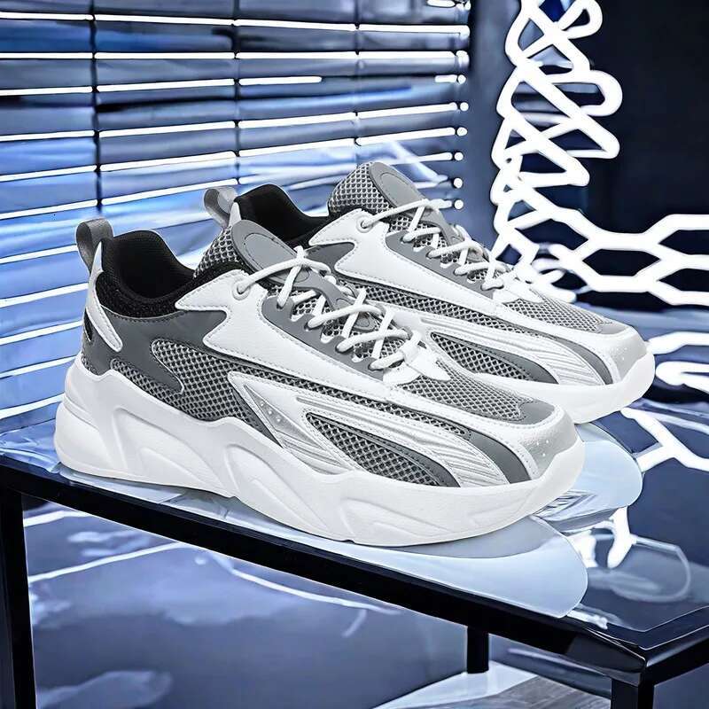 Sneaked 2024 Bot White Shoes For Men Stylish Loafers Best Selg Brand Men's Sneakers Slip Tennis Gym
