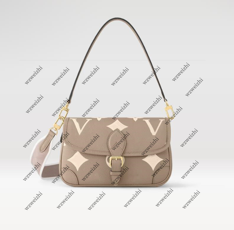 10A Luxury Designer bag Womens Diane Satchel Bag Genuine Embossing Leather tote Bag crossbody bag Shoulder Bags wallets Purse Messenger Handbags totes