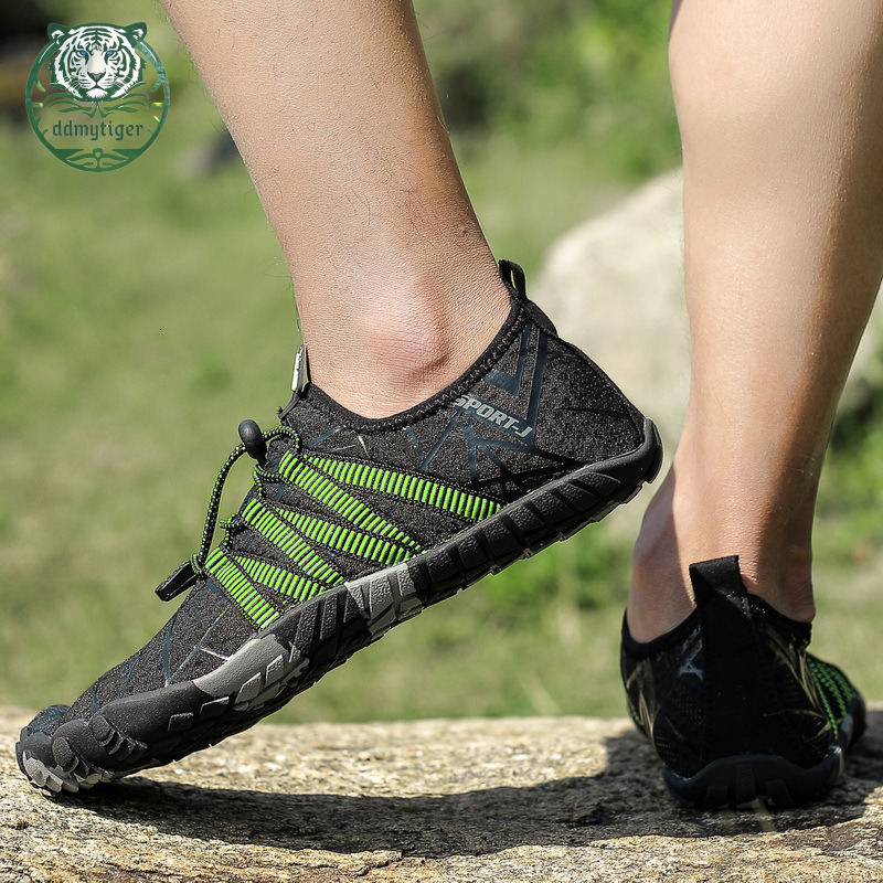 ddmytiger Outdoor swimming couple hiking anti slip fishing beach diving shoes, speed interference water shoes A ddmythur