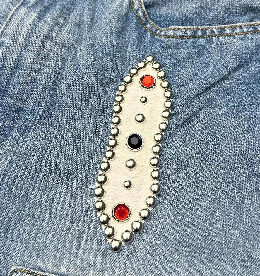 Street Clothing Y2K Denim Shorts Fashion Pocket Embroidered Bag Womens Hip Hop High Waist Wide Leg Sports 240926