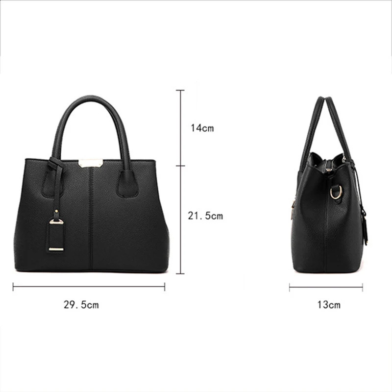 Womens large handbag womens square shoulder bag Bolsas Sac fashion PU leather cross body 240926