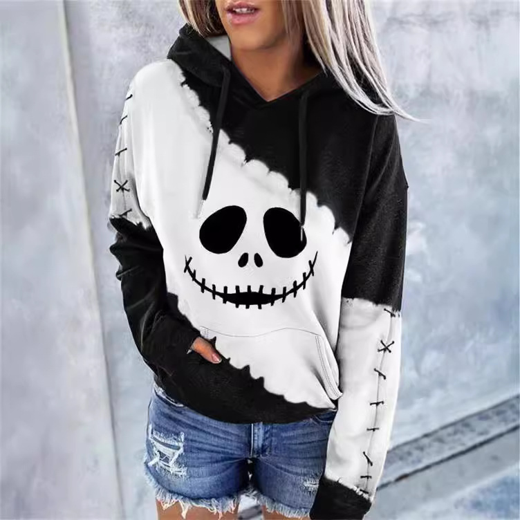 Oversized 2024 Hoodie: Cozy Printed Hooded Sweatshirt in Bold Colors dh5727163
