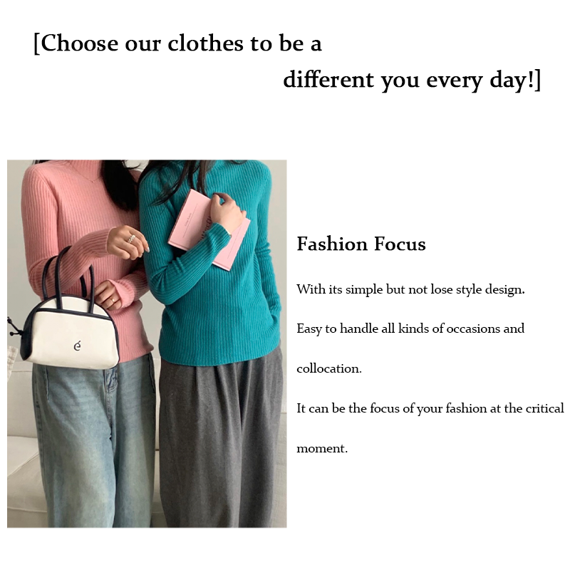 100% All Wool Seamless Knit Pit Stripe Turtleneck Sweater Loose Casual Basic Autumn and Winter High Quality Inner Sweater