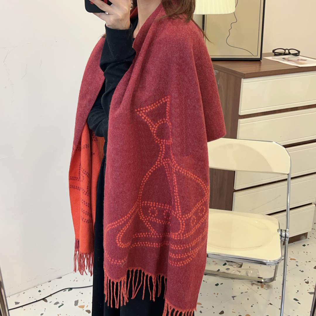 fashion Scarf Saturn Scarves versatile molti colour warm design gift designer scarf letter Style stili very good go