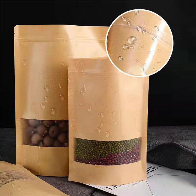 Durable Genuine Leather Food Sealant Bags for Dry Fruits, Tea - Perfect for Snack Packing