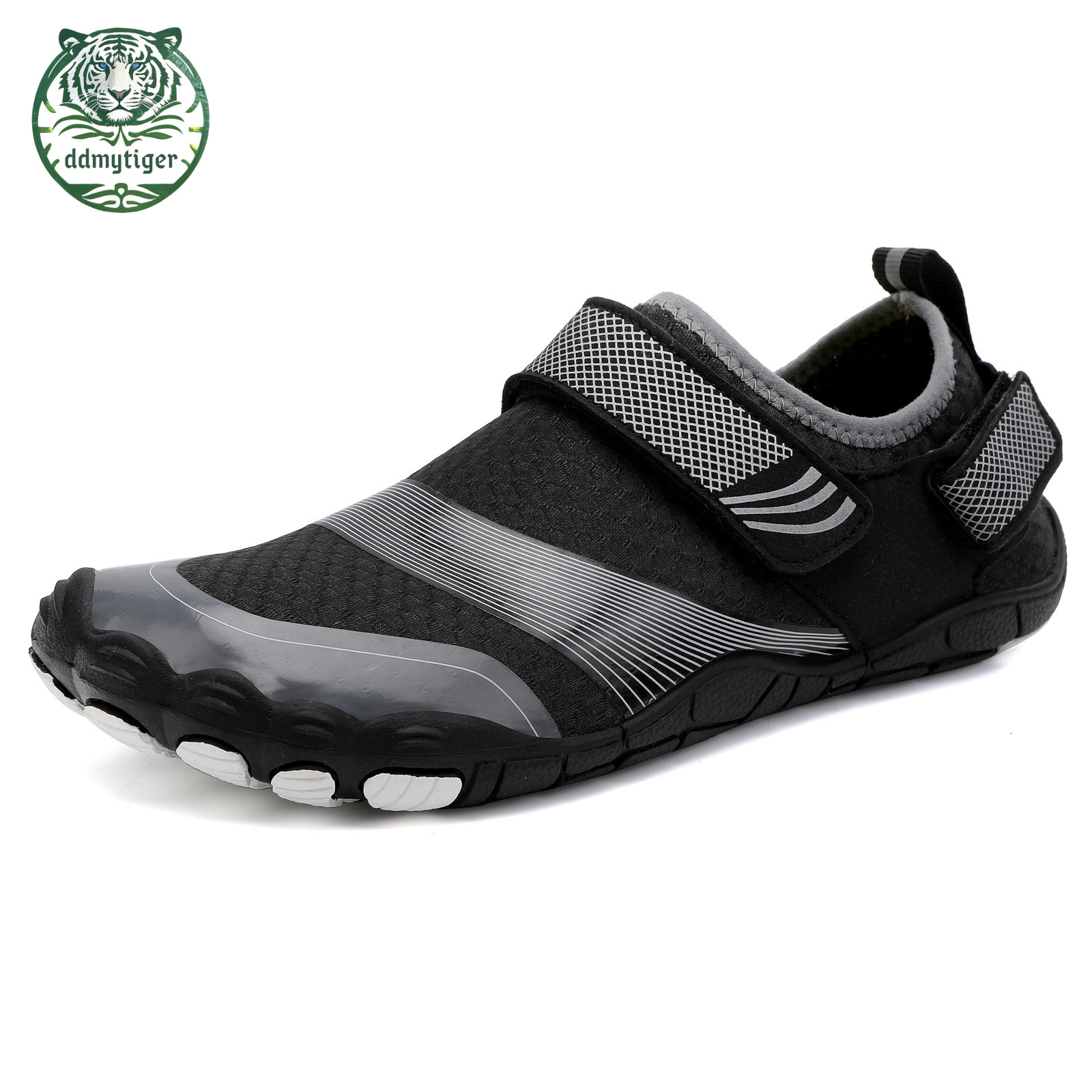 ddmytiger New Outdoor Creek Tracing Couple Five Finger Swimming Low cut Breathable Fitness Yoga Beach Shoes A ddmythur