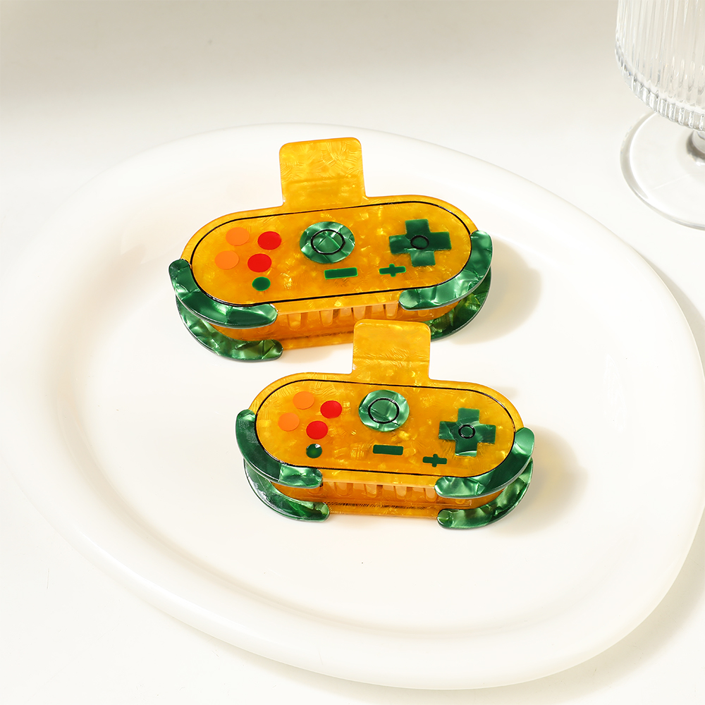 Hair accessories new game handle shark acetate scratch clip large hairpin back of the head plate hair shark clip hair grip