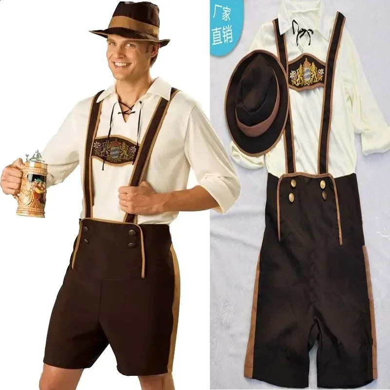 Hansel Bavarian Lederhosen Beer Festival Mens Wear German Beer Festival Clothing Cos Clothing Cos Clothing 240927