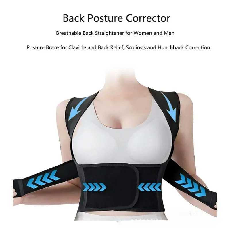 Adjustable shoulder strap for back posture corrector bracket suitable for students children women breathable and elastic back posture correction M2409