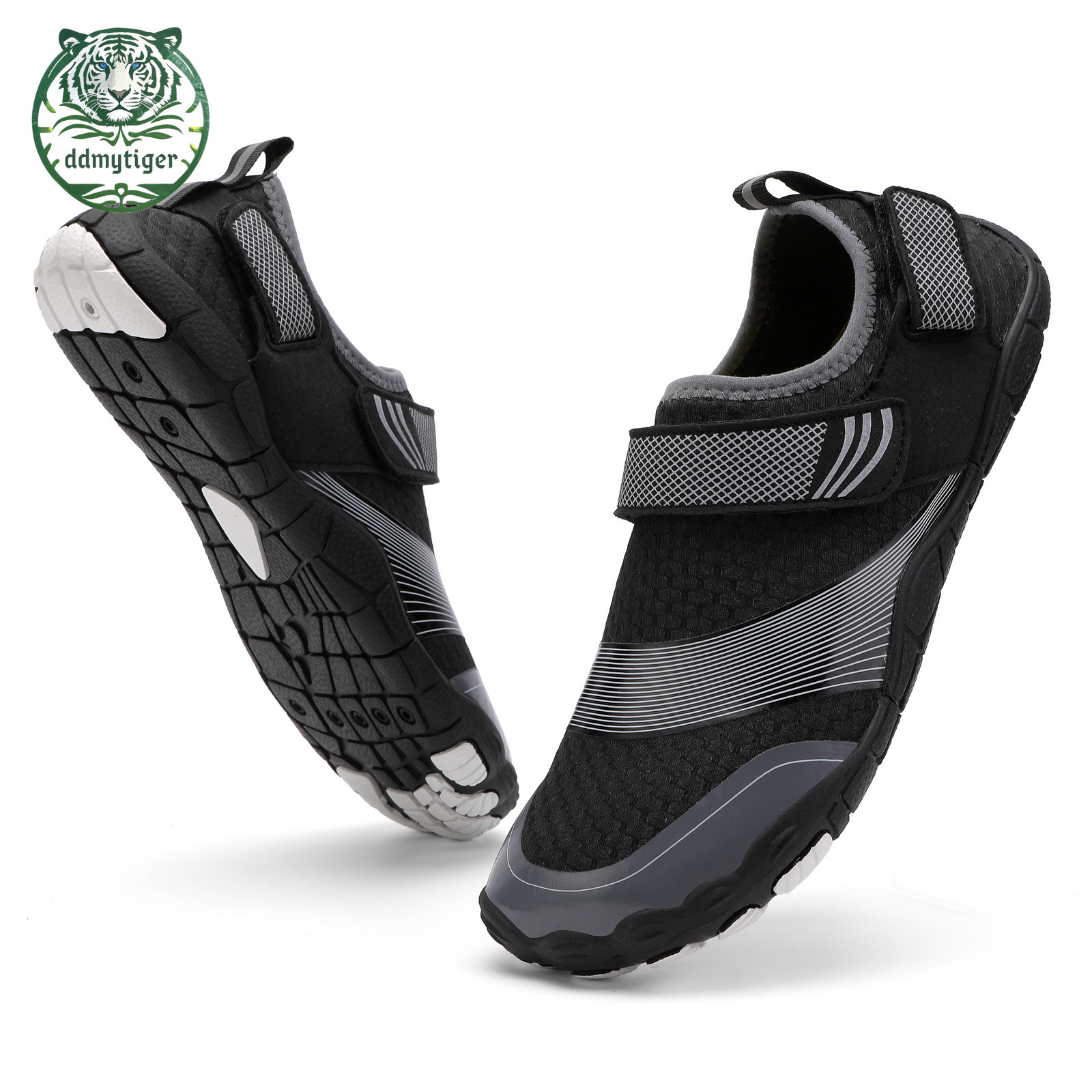 ddmytiger New Outdoor Creek Tracing Couple Five Finger Swimming Low cut Breathable Fitness Yoga Beach Shoes A ddmythur