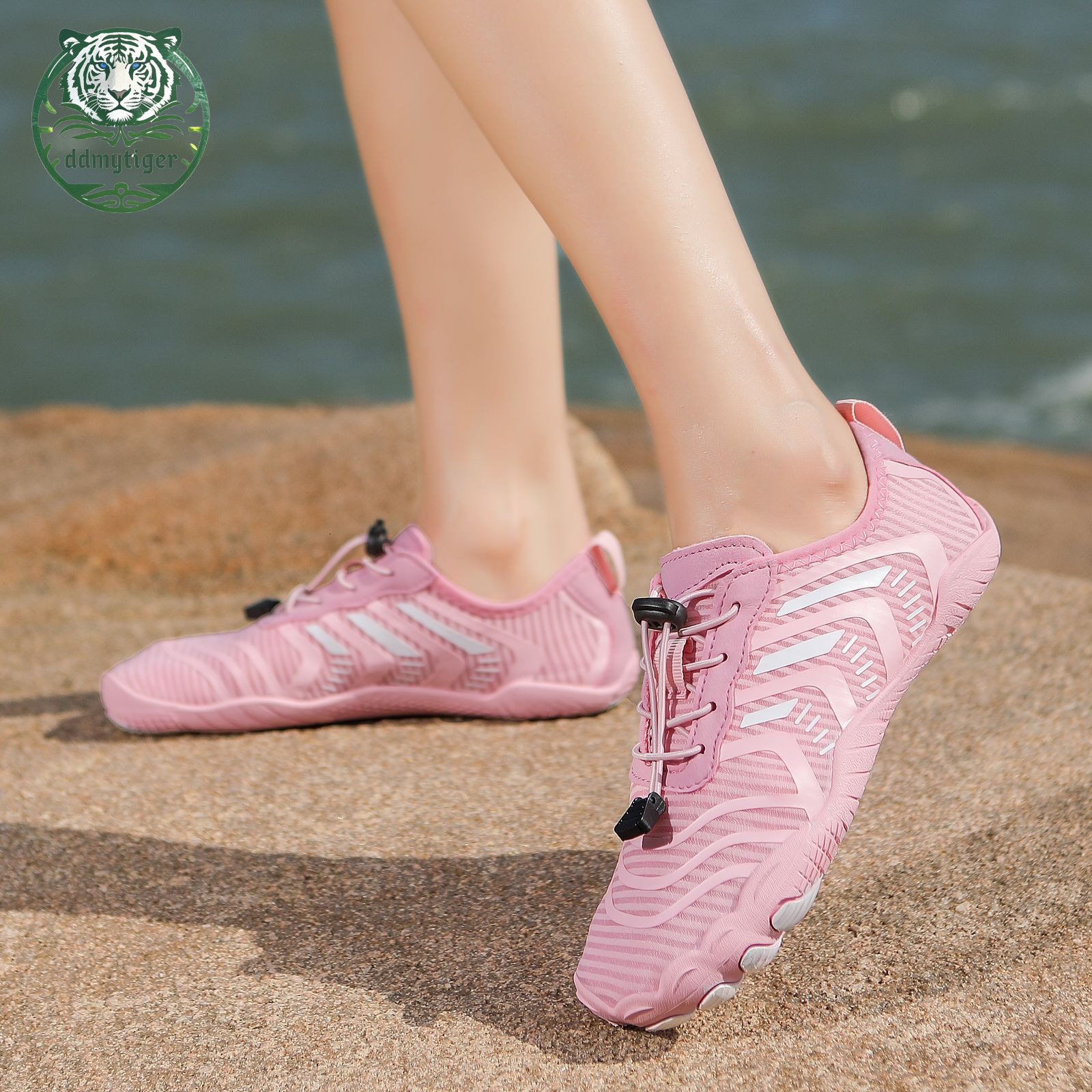 ddmytiger Suxi New Anti cutting Diving Beach Amphibious Quick Drying Multi functional Fitness Swimming and Wading Shoes A ddmythur