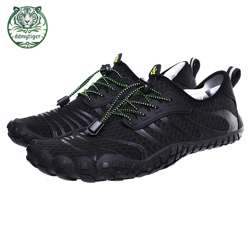 ddmytiger Outdoor sports, hiking wading five finger swimming beach fishing shoes, men's shoes A ddmythur
