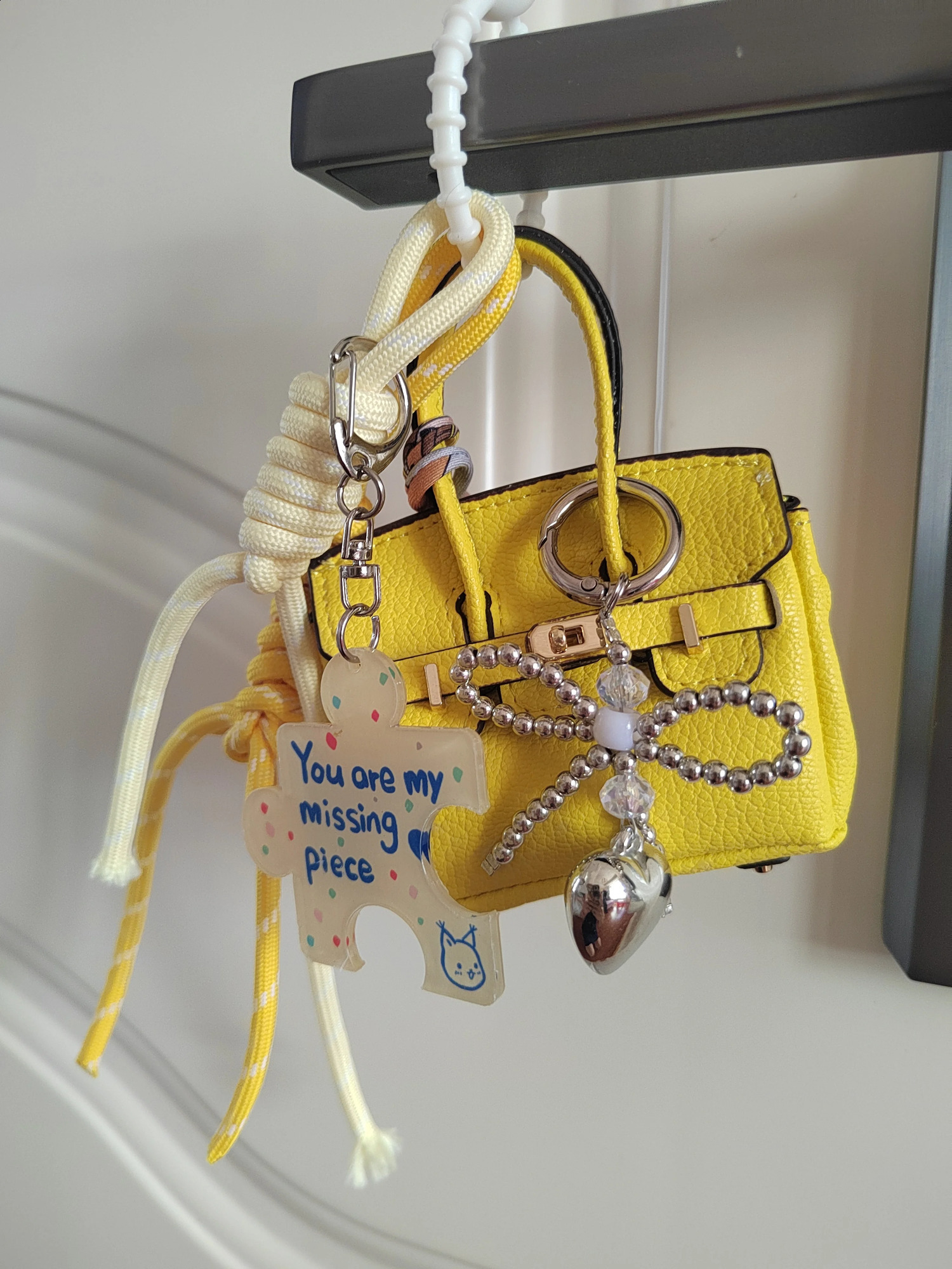 24 super complex bag pendants versatile Ba Jia matching hanging ropes fashionable key 240926