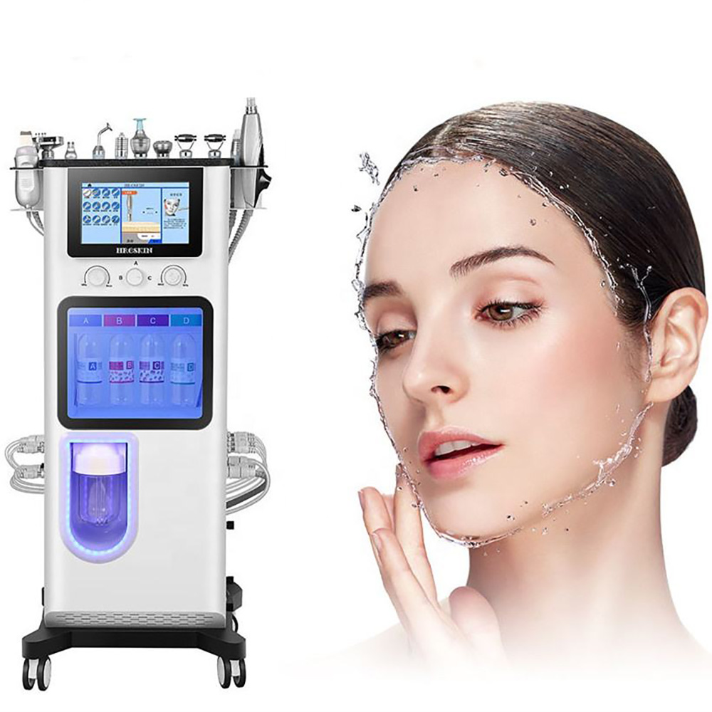 14 In 1 Aqua Peel Beauty Machine Skin Beauty Dermabrasion Beauty Lifting Microdermabrasion Machine Beauty Bubble Deep Cleansing Equipment