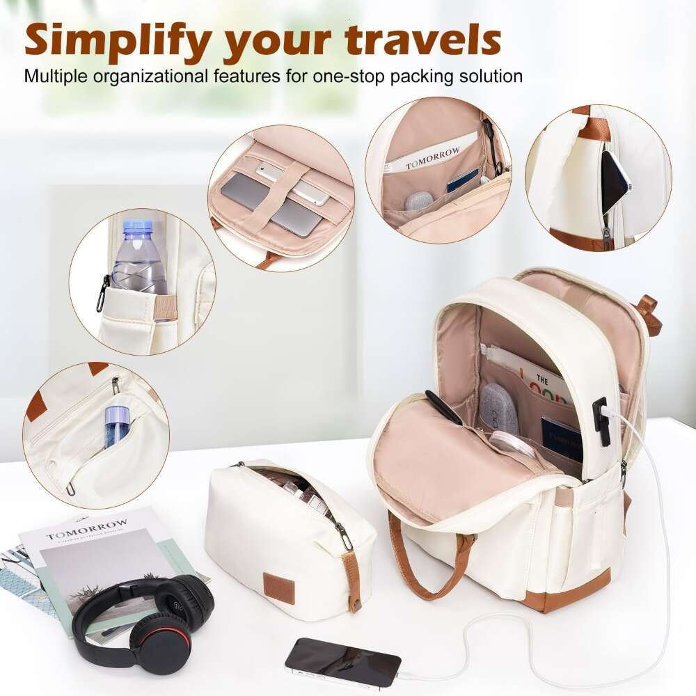 Suitcase 3 Piece Carry On Travel TSA Lock Spinner Wheels Hardshell Lightweight Lage Set 320e 4