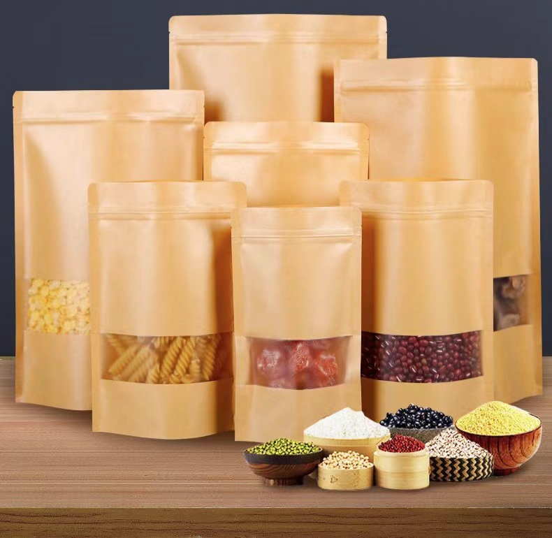 Durable Genuine Leather Food Sealant Bags for Dry Fruits, Tea - Perfect for Snack Packing