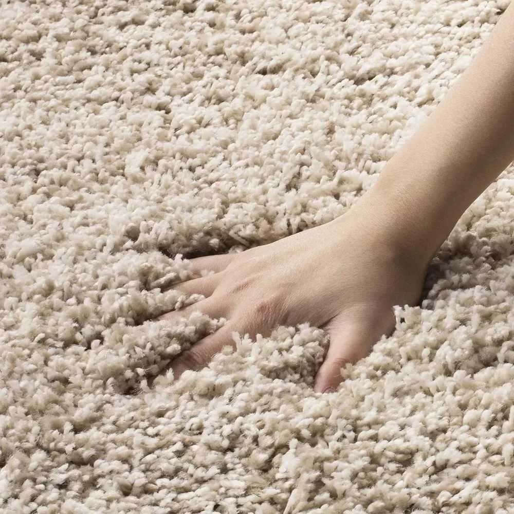 SAFAVIEH California Shag Collection Area Rug -53 x 76 beige non peeled and easy to care for 2-inch thick perfect for high traffic X240928
