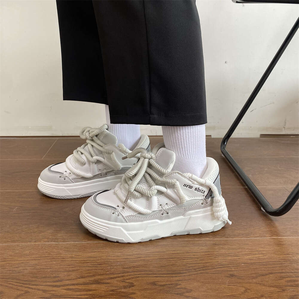 2025 NEW Up Women's Thick Sole Lace Flats Breathable Mesh Sneakers Casual Designer Autumn Couple Tennis Sport Shoes atos hurenlakeshoes