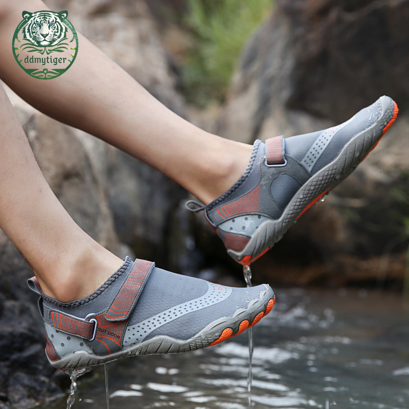 ddmytiger Outdoor hiking river tracing anti slip water wading couple fitness, exercise, yoga shoes, swimming and beach shoes A ddmythur
