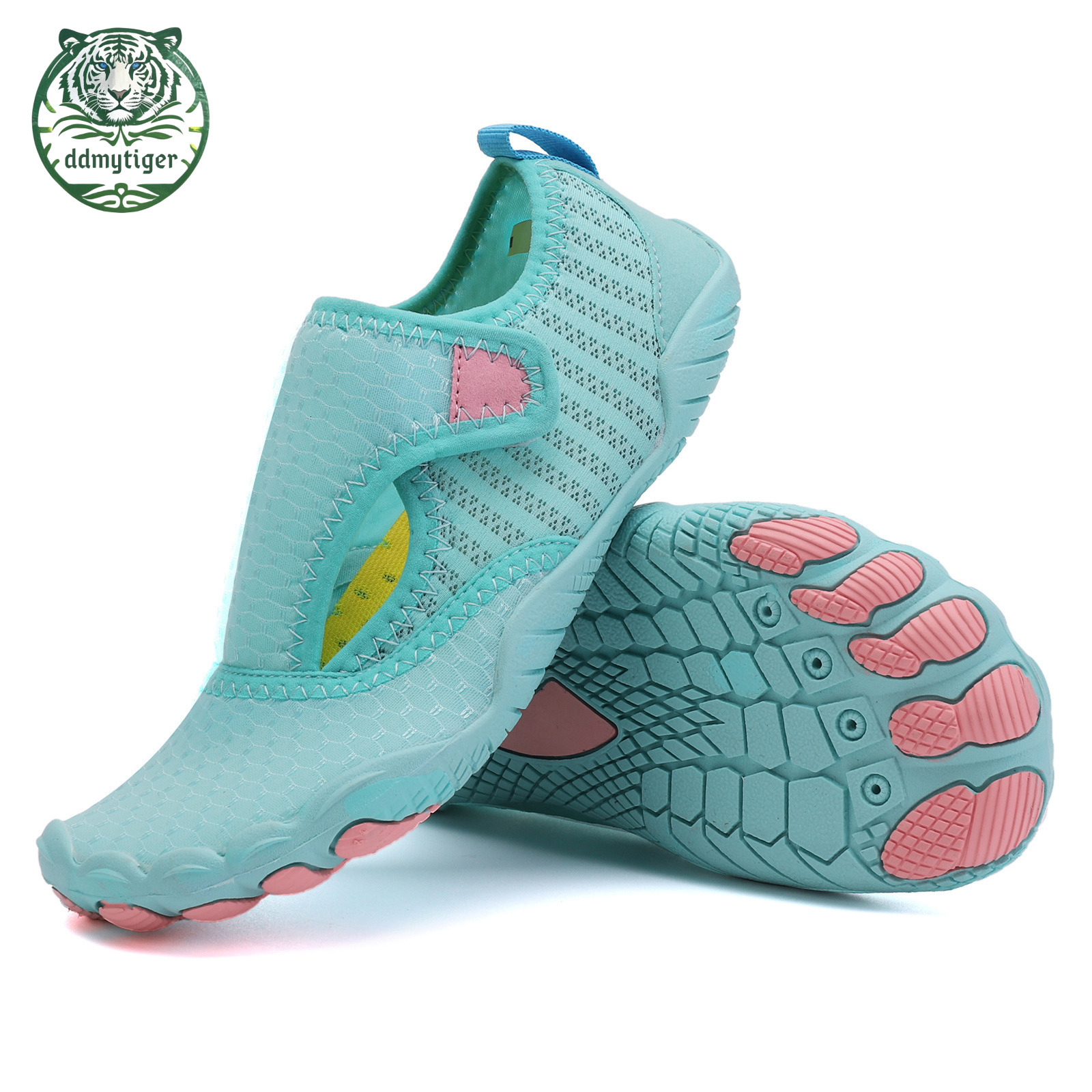 ddmytiger Outdoor hiking anti slip and wading couple's fitness exercise, yoga swimming beach shoes, water shoes A ddmythur