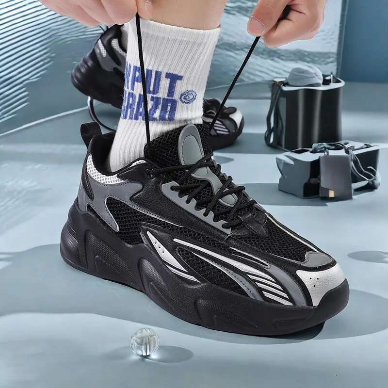 Sneaked 2024 Bot White Shoes For Men Stylish Loafers Best Selg Brand Men's Sneakers Slip Tennis Gym