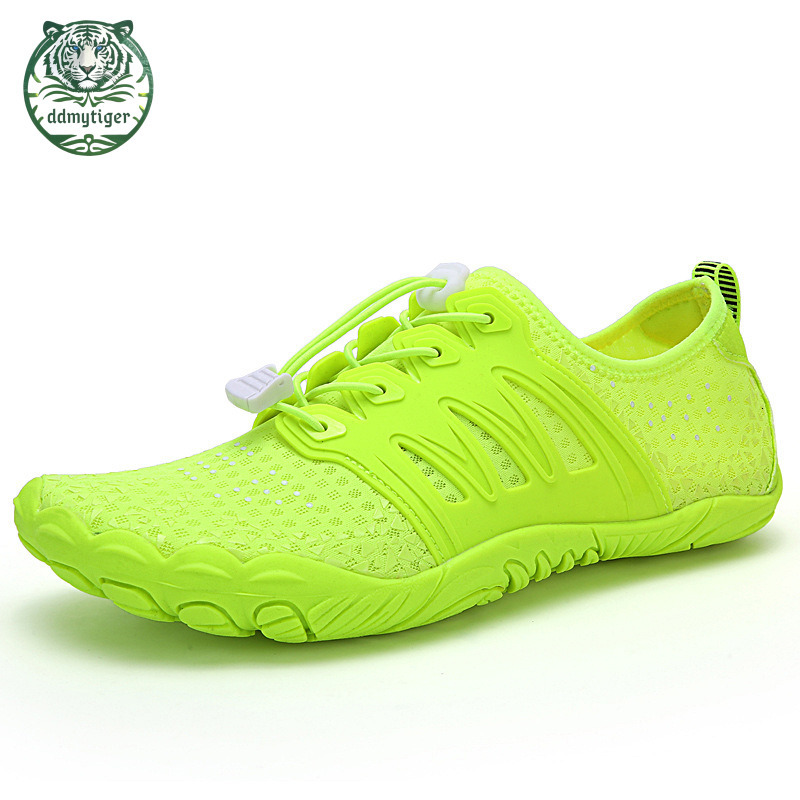 ddmytiger Couple Fitness Sports Stream Tracing Large Water wading Outdoor Hiking Five Finger Swimming Beach Shoes A ddmythur