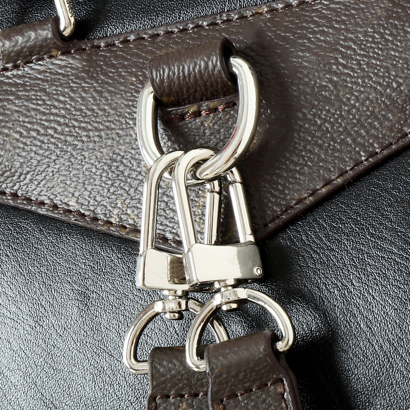 Women Trendy Fashion mini backpack Drawstring Backpacks Black Leather Backpack Student Bookbags Double Designer weekend bag Shoulder bags