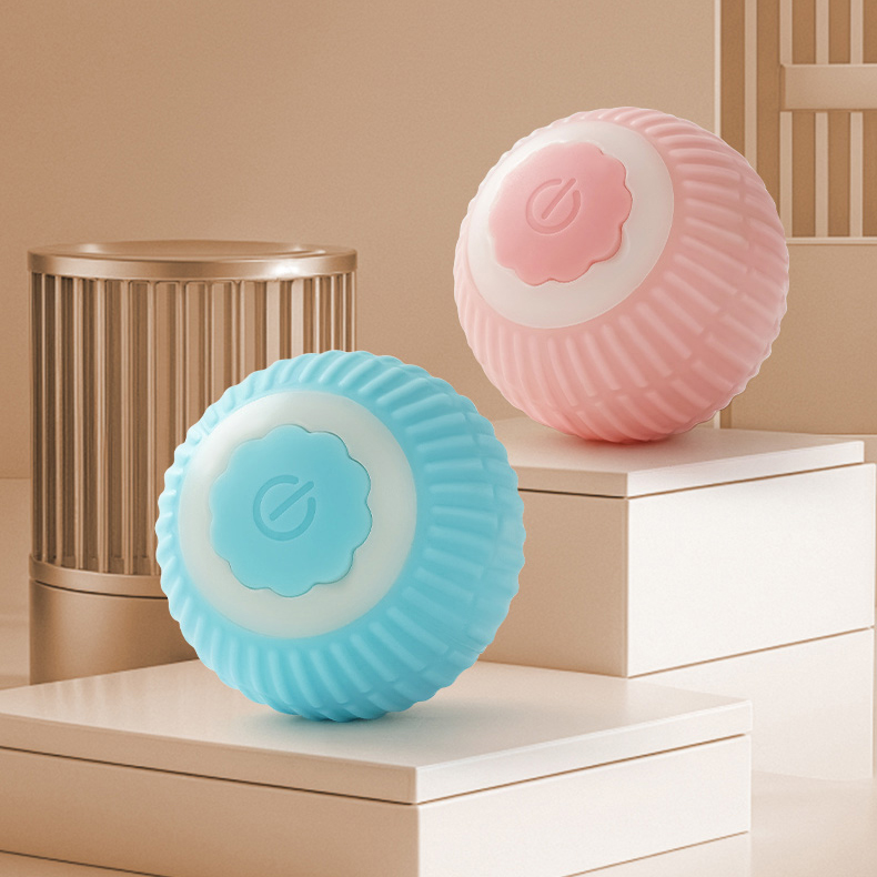 Intelligent rolling ball pet toy ball grinding teeth anti bite non suction electric funny cat ball cat toy