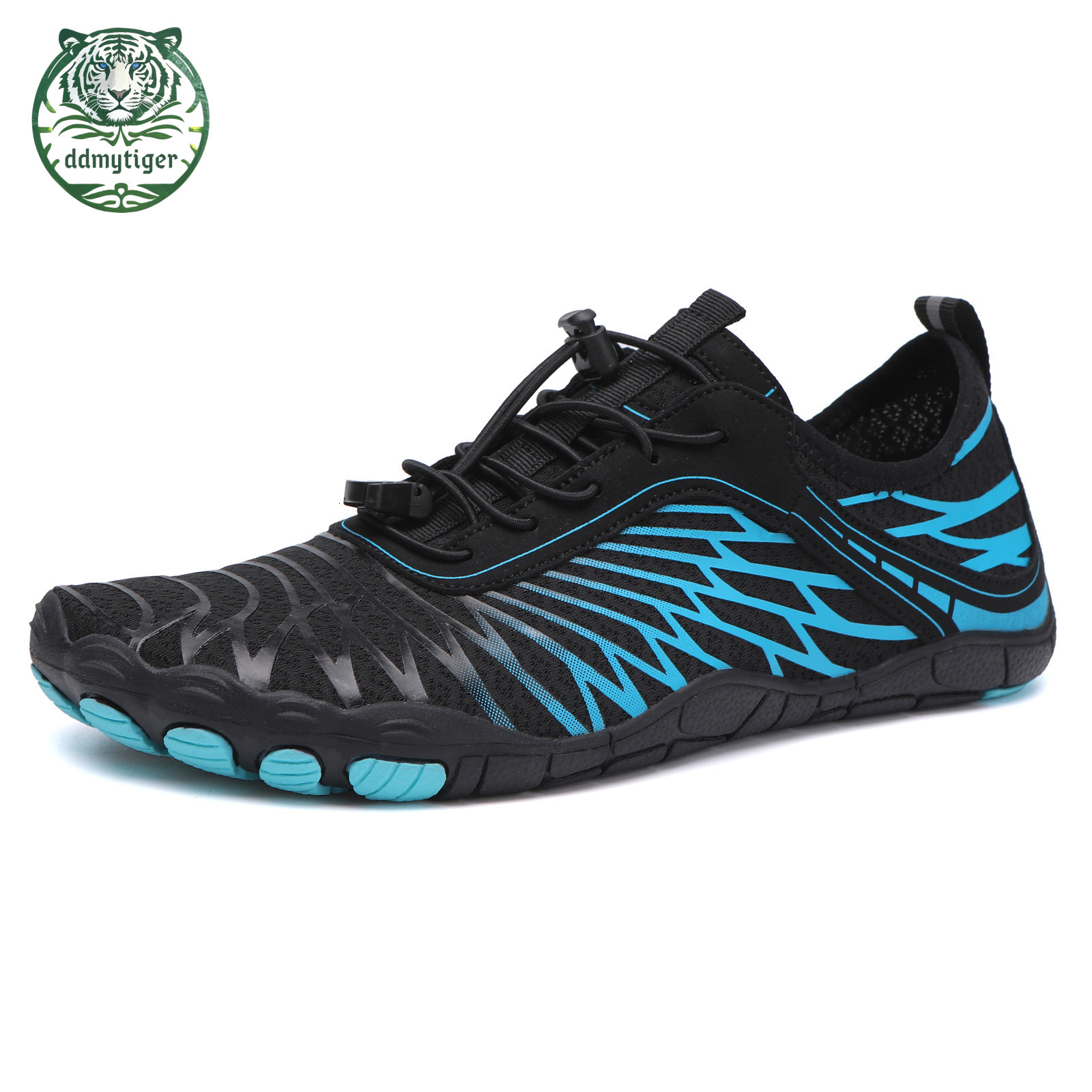 ddmytiger New hiking and river tracing amphibious lightweight swimming, large size anti slip water shoes, quick drying diving beach shoes A ddmythur