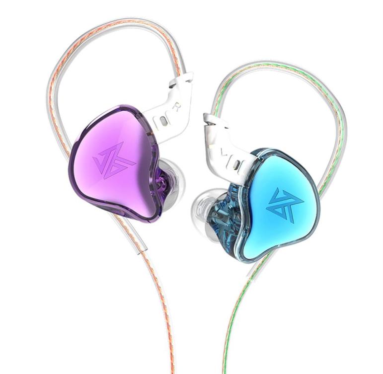 KZ EDC Wired Earphones HIFI Bass Earbuds In Ear Monitor Headphones Sport Noise Cancelling Game Headset261V9594070