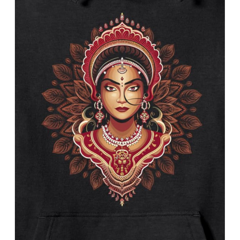 Hoodie for Mens Womens Hindu Deity Mandala India Buddhism Hinduism Diwali Gift Pullover Hoodie Graphic Hoodies sweatshirt Pullover Long Sleeve
