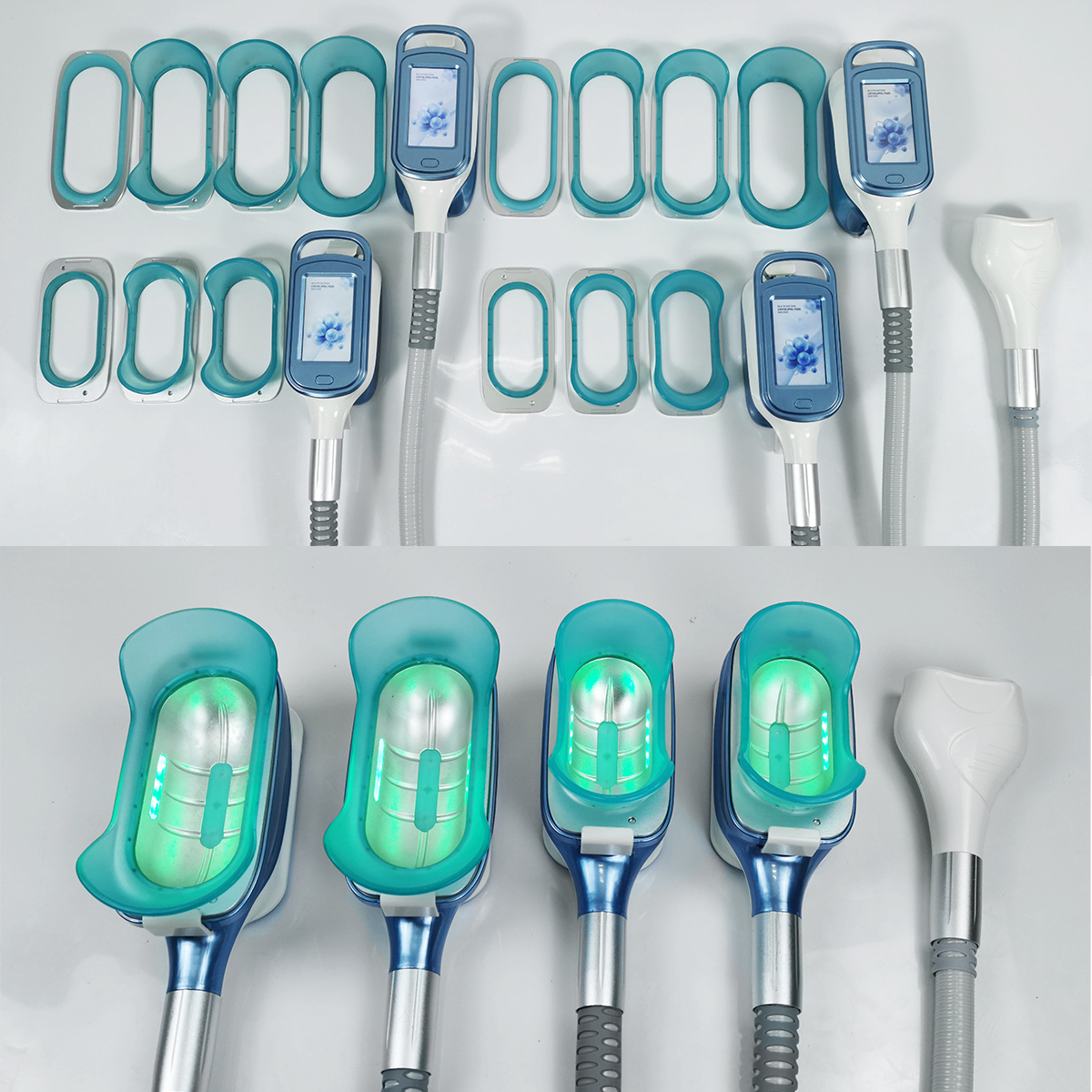 CE Certified 9 IN 1 360 Cryo Slimming Machine Vacuum + Cavitation + RF + Cryolipolysis Body Sculpting Skin Tightening Non-Invasive Weight Loss Ma