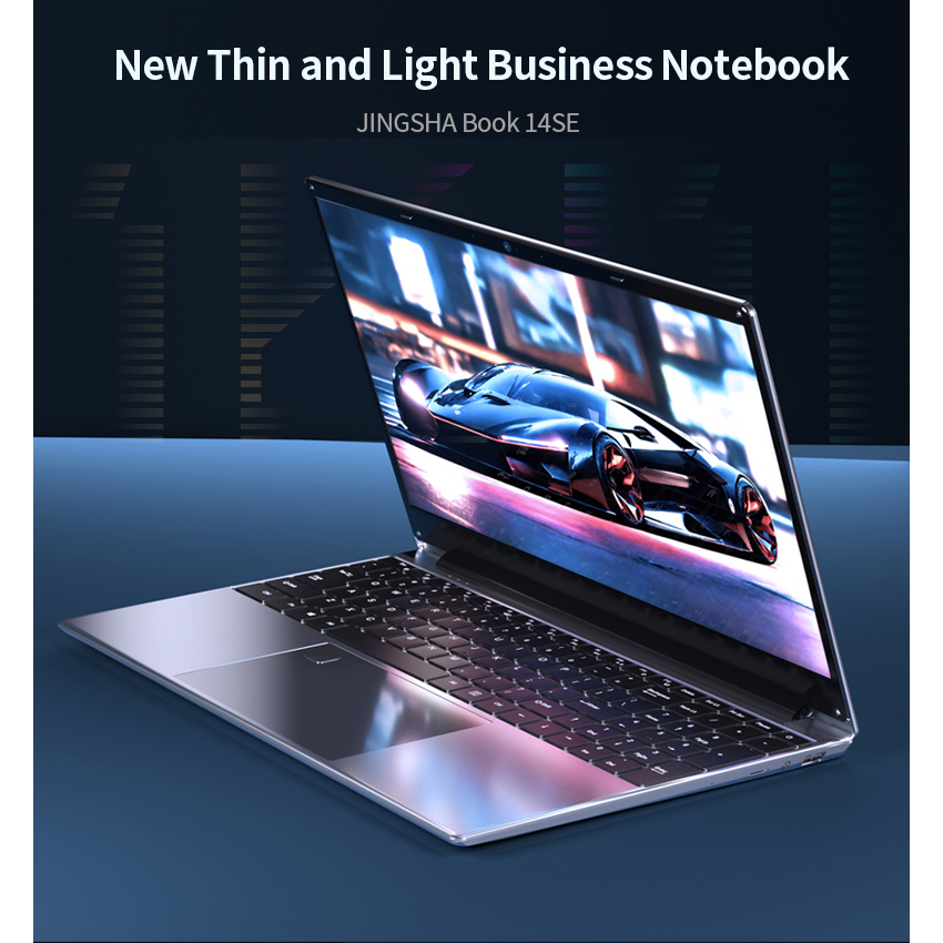 14.1 inch FHD Ultra Slim Laptop, with Intel Celeron N5105 Processor, 12GB RAM, 512 GB Storage, Mini HDMI, Webcam, Windows 11 OS Computer.