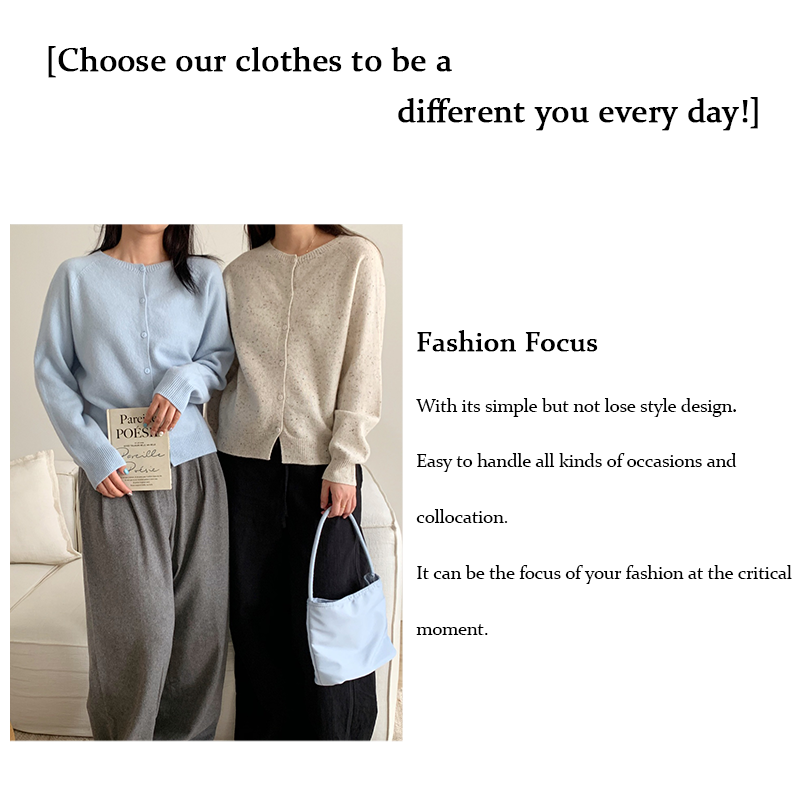 100% full wool seamless knit cardigan sweater loose casual basic section of fall and winter high quality sweater