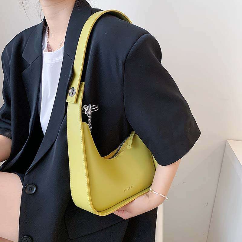 FIERA Bags Crossbody For 2025 Leather Lemon Color Shoulder Women Casual Satchels Wide Straps Fashion Bag Handbag