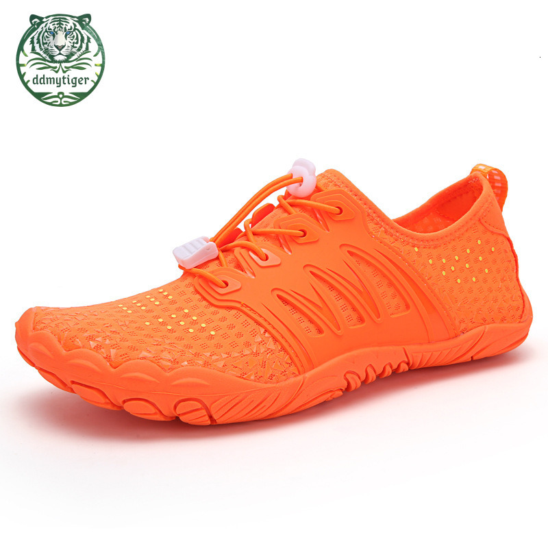 ddmytiger Couple Fitness Sports Stream Tracing Large Water wading Outdoor Hiking Five Finger Swimming Beach Shoes A ddmythur