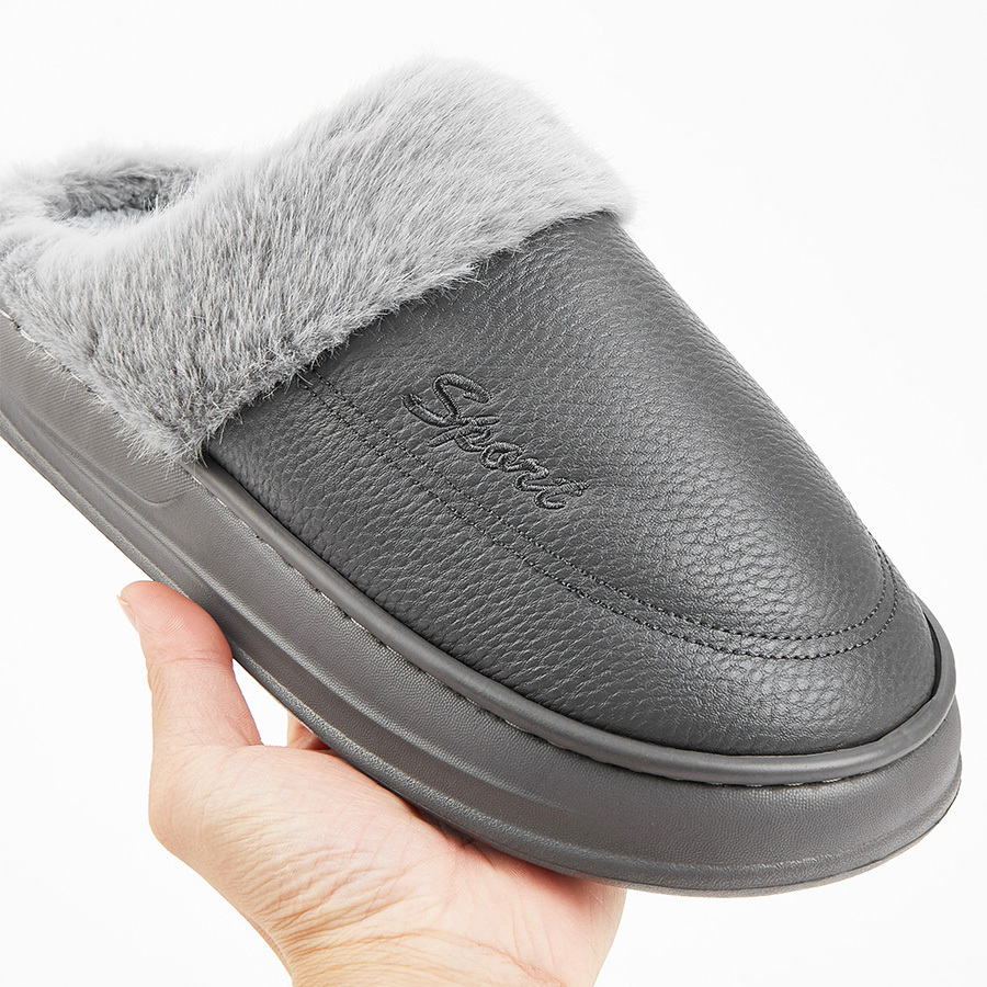 2024 New Designer Men's Winter Massage Memory Foam Home Soft and Warm Indoor Slippers Men's Anti slip Comfortable Large Size 50-51