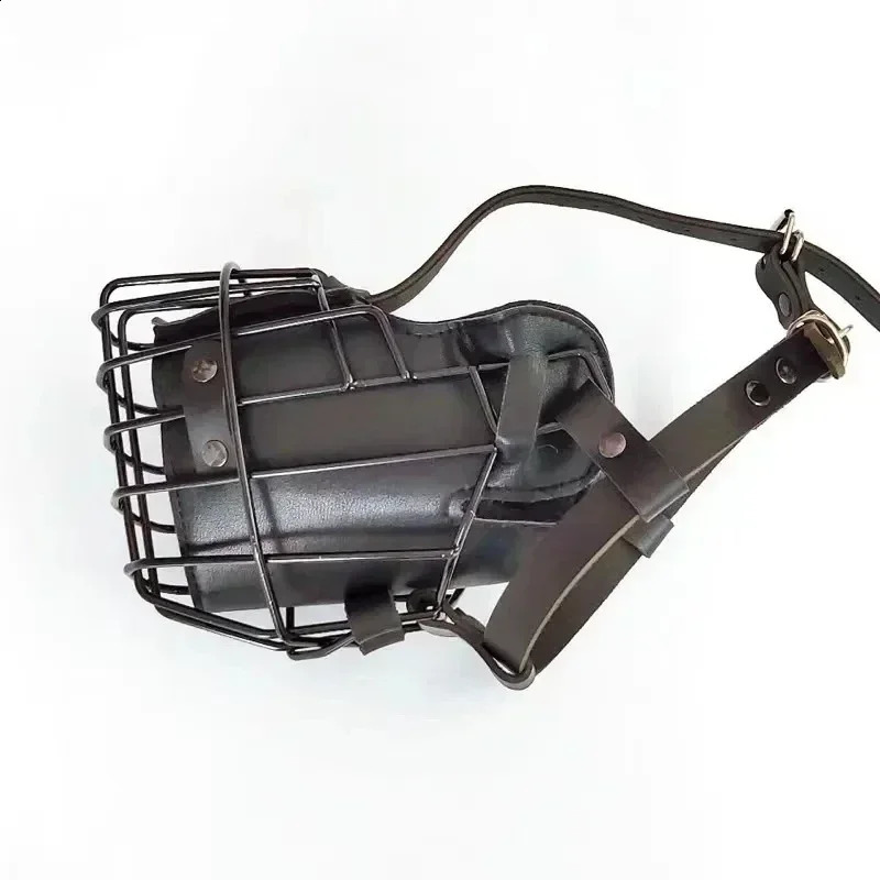 Anti bite dog training for German Shepherd Doberman and Rottweiler sniffer dogs mouth cage mask dog tactical impact metal mouth 240923