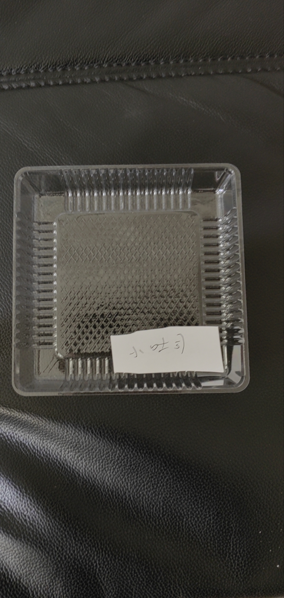 Small Toast Tray Transparent Bottom Tray Environmentally friendly Material Disposable Tableware Bottom Tray