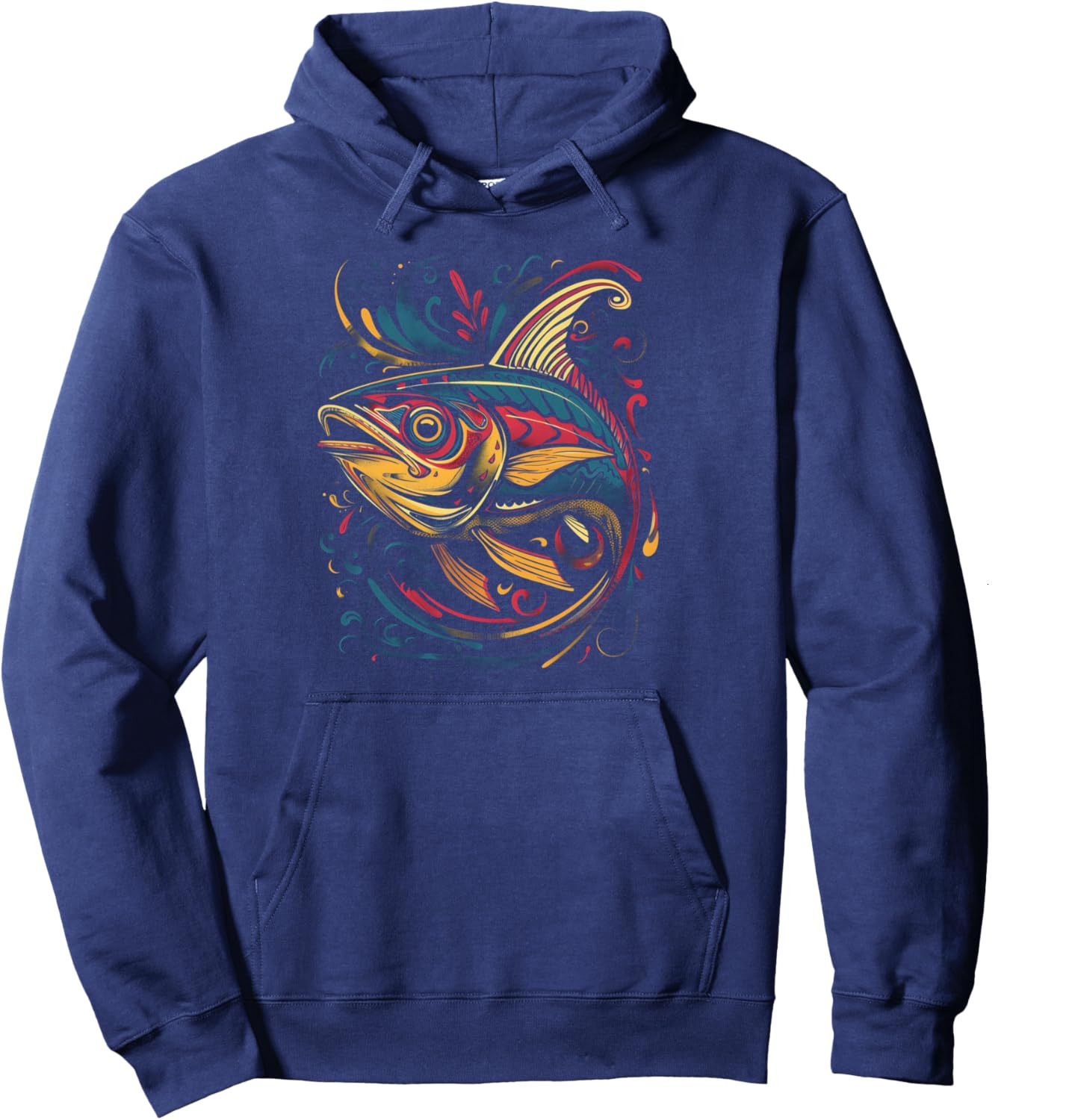 Hoodie for Mens Womens Fishing Fish Jumping Cool Fisherman Design Pullover Hoodie Graphic Hoodies sweatshirt Pullover Long Sleeve