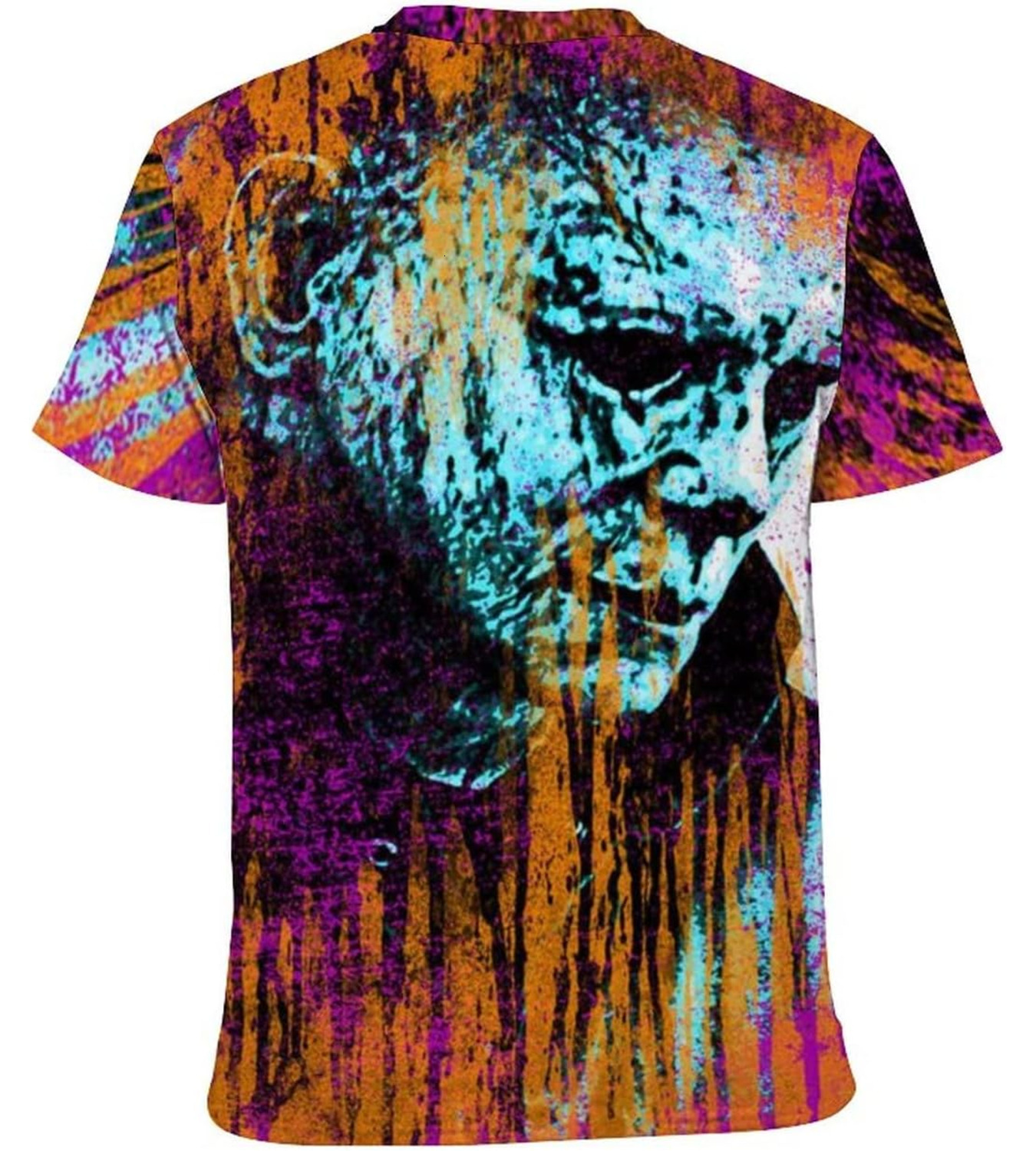Mens T shirt Short Sleeved 3D Printing Shirt Halloween Michael Myers T-Shirt Aldult Men Casual Streetwear for Mens Summer shirts tshirt graphic tee Ca