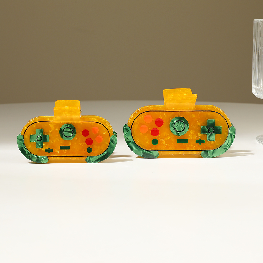 Hair accessories new game handle shark acetate scratch clip large hairpin back of the head plate hair shark clip hair grip