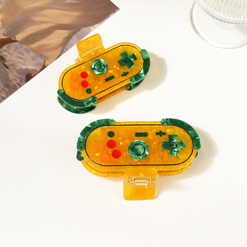 Hair accessories new game handle shark acetate scratch clip large hairpin back of the head plate hair shark clip hair grip